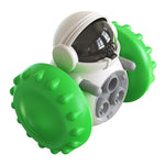 Cat and dog interactive treat puzzle toy for mental stimulation
