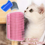 Flashona wall-mounted self-grooming brush for cats