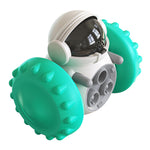 Slow feeding pet enrichment toy for cats and dogs
